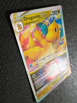 Dragonite Vstar SWSH236 NM Full Art Promo Pokemon Card NM - Image 2