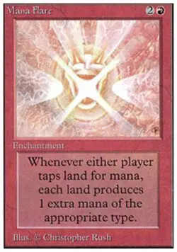 Mana Flare - Heavy Play MTG Unlimited - Image 1