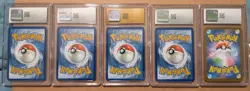 Pokemon TCG Graded Cards Lot Of 5- CGC Pristine 10, 10, 9, 9, & 8.5 - Image 2