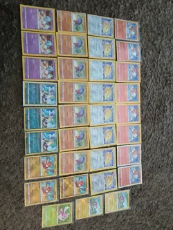 Lot Of 35 Radiant Rare Pokemon Cards - Image 1