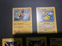 Pokemon Pikachu Card Set Of Five - Image 1