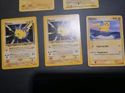 Pokemon Pikachu Card Set Of Five - Image 2