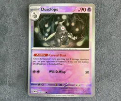 Dusclops Pokeball Pattern 036/131 Prismatic Evolutions Common Card NM/MINT - Image 1
