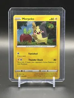 Pokemon TCG Morpeko SWSH Black Star Promo SWSH031 Holo Promo 2020 Card - Image 1