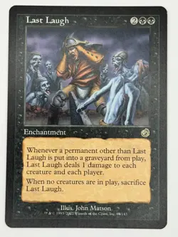 Last Laugh Torment NM MTG Magic the Gathering - Image 1