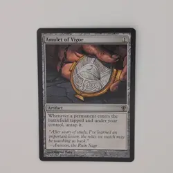 Wizards of the Coast Amulet of Vigor Worldwake Rare Artifact MTG English - Image 1