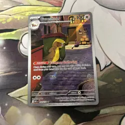 Gumshoos 153/132 Illustration Rare Pokemon Mega Evolution NM - Image 1