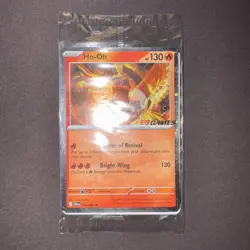 Pokemon TCG Ho-Oh EB Games Stamped Promo 010/086 Chaos Rising Sealed 🔥 - Image 1