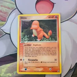 Pokemon Ditto Charmander 61/113 EX Delta Species 2005 - Image 1