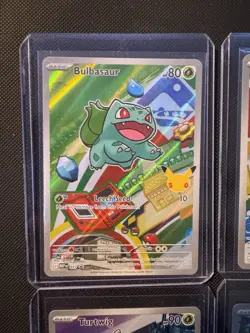 Pokemon TCG First Partner Illustration Collection Kanto Series 1 Full Set of 9 - Image 2