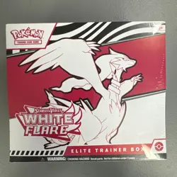 Pokemon TCG WHITE FLARE Elite Trainer Box FACTORY SEALED ETB - Image 1