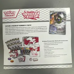 Pokemon TCG WHITE FLARE Elite Trainer Box FACTORY SEALED ETB - Image 2