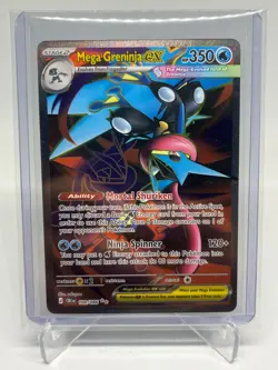 Pokemon TCG Chaos Rising Mega Greninja EX CRI 100/086 M/NM - Image 1