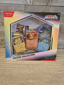 Pokemon TCG: Scarlet & Violet Prismatic Evolutions Poster Collection Box - Image 1