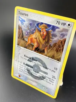 Excellent Pokemon EX Fire Red Leaf Green Tauros Rare Holo 16/112 - Image 2