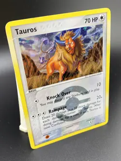 Excellent Pokemon EX Fire Red Leaf Green Tauros Rare Holo 16/112 - Image 3