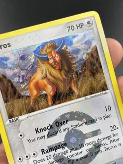 Excellent Pokemon EX Fire Red Leaf Green Tauros Rare Holo 16/112 - Image 5