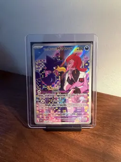 2025 Pokemon Team Rocket’s Murkrow 200/182 IR Destined Rivals NM/MINT 🔥 - Image 1