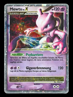 Mewtu LV.X DPPR 28DP Black Star Promos - Mewtwo LV.X Pokemon Karten Deutsch - Image 1
