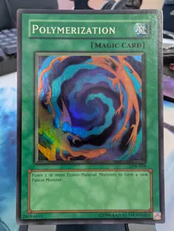 YuGiOh! Polymerization LOB-059 LP Super Rare - Image 1