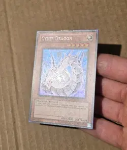 Yugioh CYBER DRAGON RYMP-EN059 Secret Rare LP - Image 4