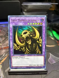 Yu-Gi-Oh! Great Mammoth of Goldfine 1st Ed. GFP2-EN120 Ultra Rare NM x1 - Image 1
