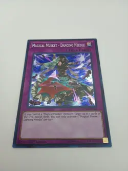 Yugioh! LP Magical Musket - Dancing Needle - SPWA-EN026 - Secret Rare - 1st Edit - Image 1