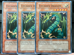 Yugioh 3x Thunder Dragon CP02-EN015 Champion Pack Game Two Common SP 🔥SALE🔥 - Image 1