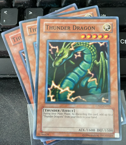Yugioh 3x Thunder Dragon CP02-EN015 Champion Pack Game Two Common SP 🔥SALE🔥 - Image 2