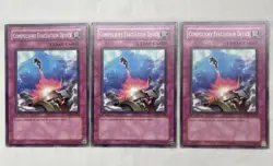 Yu-Gi-Oh - 1st addition Compulsory Evacuation Device - Full Playset X3 - Image 1