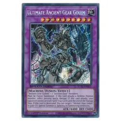 YuGiOh Speed Duel GX Duel Academy Box Ultimate Ancient Gear Golem (Secret Rar... - Image 1