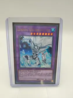 Yu-Gi-Oh Elemental HERO Absolute Zero BLHR-EN065 - 1st Edition Ultra Rare - Image 1