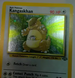 Pokemon Kangaskhan 5/64 Holo Rare Jungle Card VG See Pics - Image 5