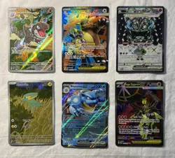 Pokemon EX Full Art IR Card Lot of 6 - Image 1
