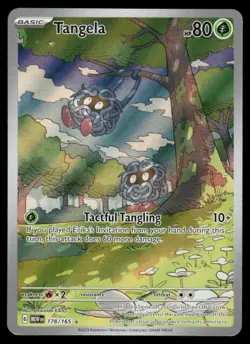 Pokemon Cards Tangela 178/165 151 Illustration Rare NM *1 - Image 1