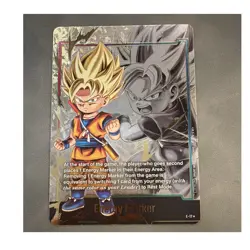 Dragon Ball Super Card Game Son Goku Energy Marker E-17 Foil English - Image 1