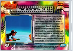 POKEMON TOPPS THE FIRST MOVIE TRADING CARDS THE REBIRTH OF ASH #38 NON HOLO NM - Image 2
