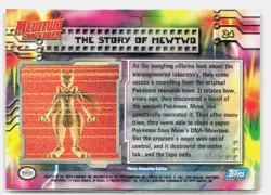 The Story Of Mewtwo #24 Topps The First Movie Trading Cards Pokemon LP - Image 2