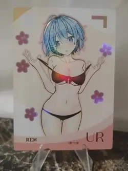 Goddess Of Power UR-018 REM Re: Zero Trading Card - Image 1