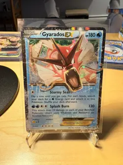 Pokemon Gyarados EX TCG Holo Rare Black Star Promo Card XY106 NM - Image 1