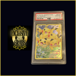 Pokemon Pikachu XY Generations Radiant Coll. Full Art #RC29 PSA 10 Gem Mint - Image 1