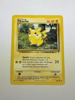 Pikachu Vintage 86/110 Pokemon WOTC LEGENDARY COLLECTION LP - Image 1