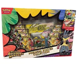 Pokemon Mega Evolution: Ascended Heroes - MEGA LUCARIO PREMIUM POSTER COLLECTION - Image 1