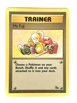 Mr. Fuji 58/62 Uncommon Fossil Pokemon Near Mint - Image 1
