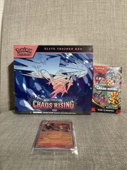Pokemon Mega Revolution Chaos Rising Elite Trainer Box - Image 1