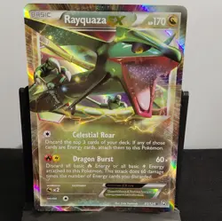 Pokemon TCG Rayquaza EX 85/124 Roaring Skies Holo Lot of 2 English - Image 3