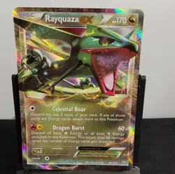 Pokemon TCG Rayquaza EX 85/124 Roaring Skies Holo Lot of 2 English - Image 5