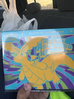 Pokemon TCG Ascended Heroes Etb Sealed With A Small Rip Look At Pictures - Image 1