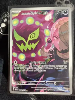 Pokemon TCG - Cynthia's Spiritomb 244/217 - Pack Fresh - ME: Ascended Heroes NM - Image 1