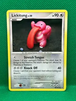 Pokemon Tcg Lickitung 80/127 Platinum Non Holo - Image 1